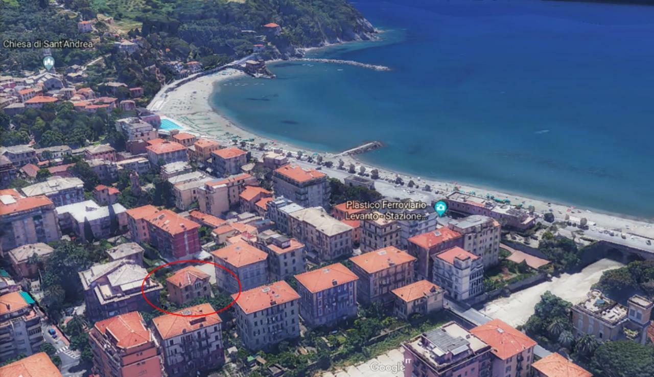 Edera Hotel Levanto Bagian luar foto